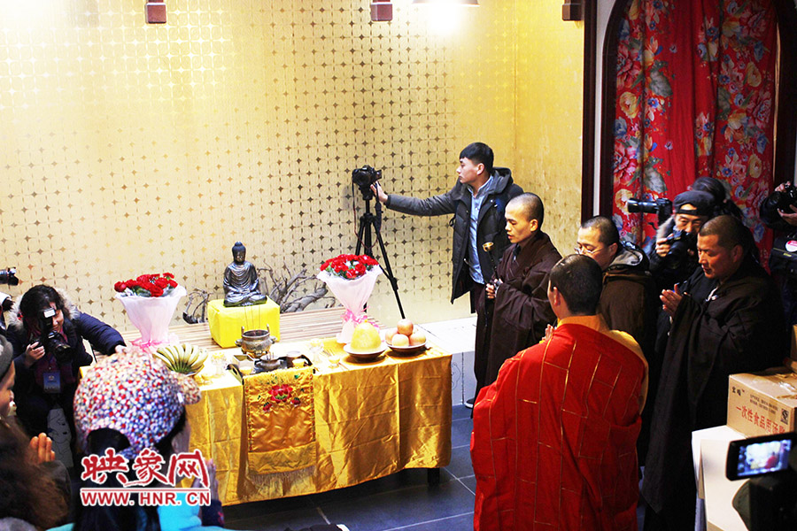 祈福法會現場。 祈福法會現場。