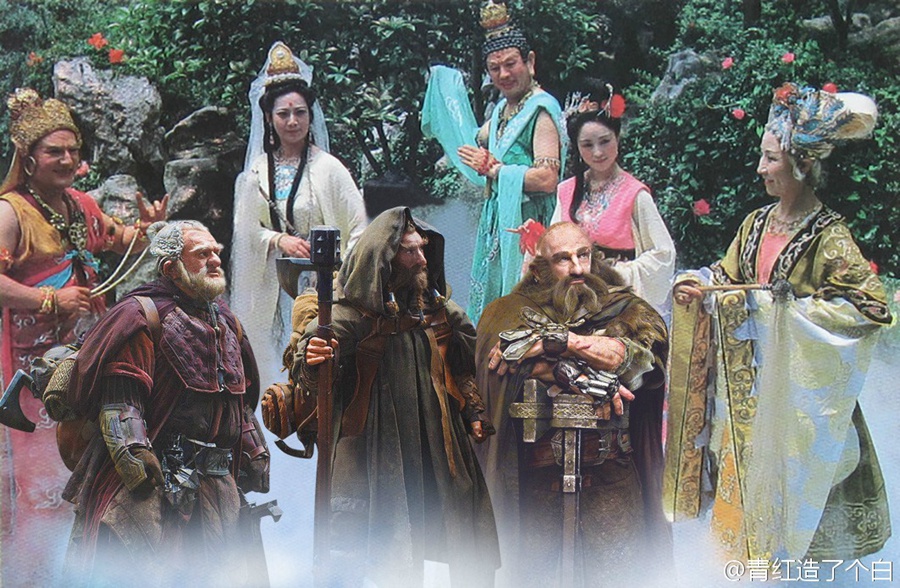 網(wǎng)友PS“中土東土聯(lián)誼會” 畫風優(yōu)美毫無違和感 網(wǎng)友PS“中土東土聯(lián)誼會” 畫風優(yōu)美毫無違和感