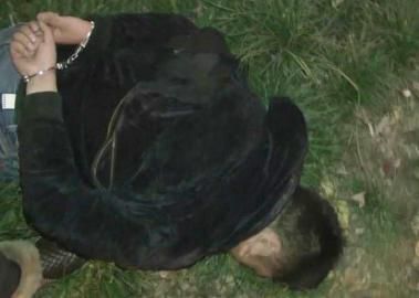 一嫌疑人被抓獲。 一嫌疑人被抓獲。