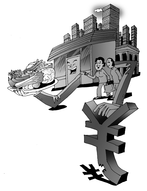 年底前,50個社區內將賣“1元菜” 漫畫/王偉賓 年底前,50個社區內將賣“1元菜” 漫畫/王偉賓