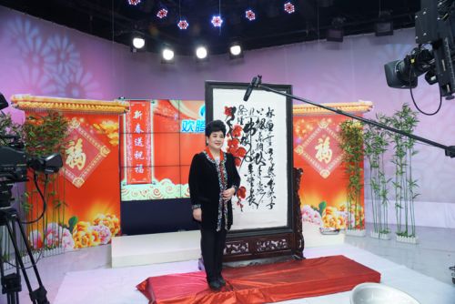 公司特聘請國家一級著名豫劇演員王希玲作為春節期間“歡騰購物”形象大使