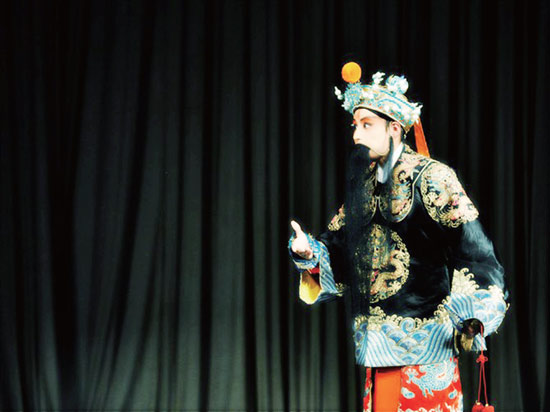 徐經緯在京劇表演中 徐經緯在京劇表演中